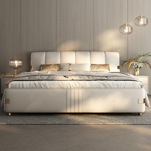 Modern Luxury Wooden Bedroom Up-holstered <strong>Beds</strong> king Size Double Soft <strong>Bed</strong> Frame Set with Storage <strong>Space</strong> <strong>Saver</strong> Comfortable Designs - Product Image 1