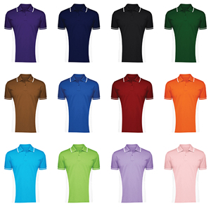 ผู้ผลิตเสื้อโปโลจำนวนมาก รับปักลายตามสั่ง เสื้อผ้าฝ้ายสำหรับสำนักงาน โรงเรียน และงานอีเว้นท์ - Product Image 4