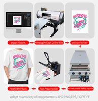 Machine de transfert direct sur film KECAI Factory 70 cm, imprimante DTF A1 24 pouces pour l'industrie du vêtement, outil de production de qualité professionnelle