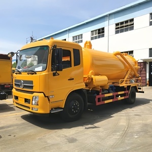 Camión de Succión de Aguas Residuales Dongfeng 12000L 4X2 12CBM 15M3, Camión de Eliminación de Aguas Residuales y Succión de Fosas Sépticas - Product Image 1