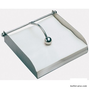 Porta Servilletas Moderno de Acero Inoxidable, Organizador de Mesa, Diseño Minimalista para Hogar, Cocina y Comedor - Product Image 2
