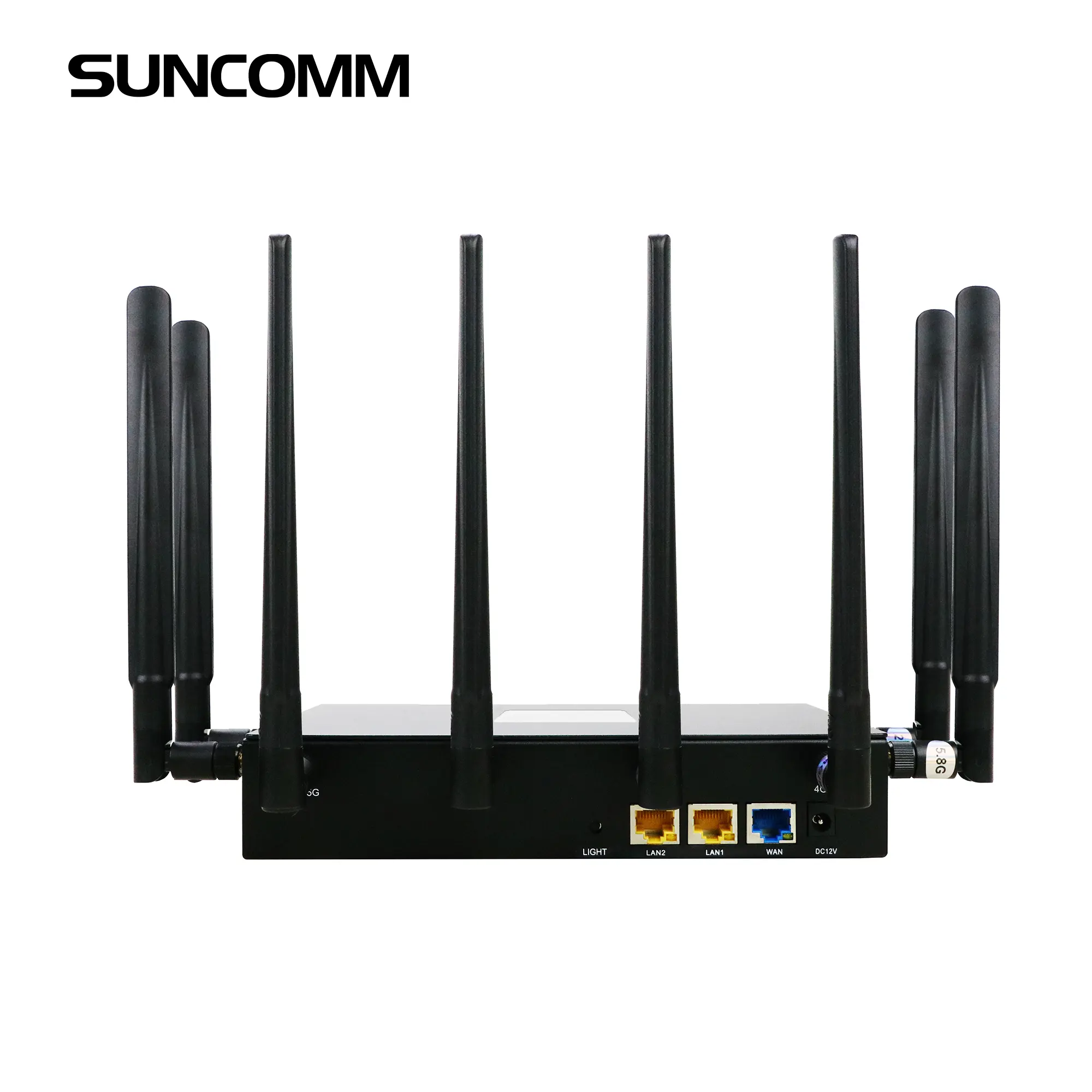 米国売れ筋5GモデムWIFI6ルーター (SIMカードスロット付き) 外部アンテナSUNCOMMO2メッシュホームエンタープライズルーター5gルーター