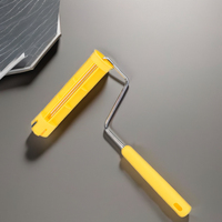 Neues Design handbuch Kunststoff-Reinigungs band reiniger Bett vorhänge Teppich Sticky Lint Roller Manuelle Kunststoff-Teppich Sticky Lint Roller