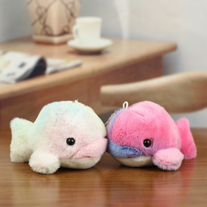 Niedlicher Umweltfreundlicher Leichter Schlüsselanhänger Gefüllte Meerestiere Plüschtier Wal Delfin Fisch Flauschige PP-Baumwolle Aquarium-Dekoration Geschenk - Product Image 3