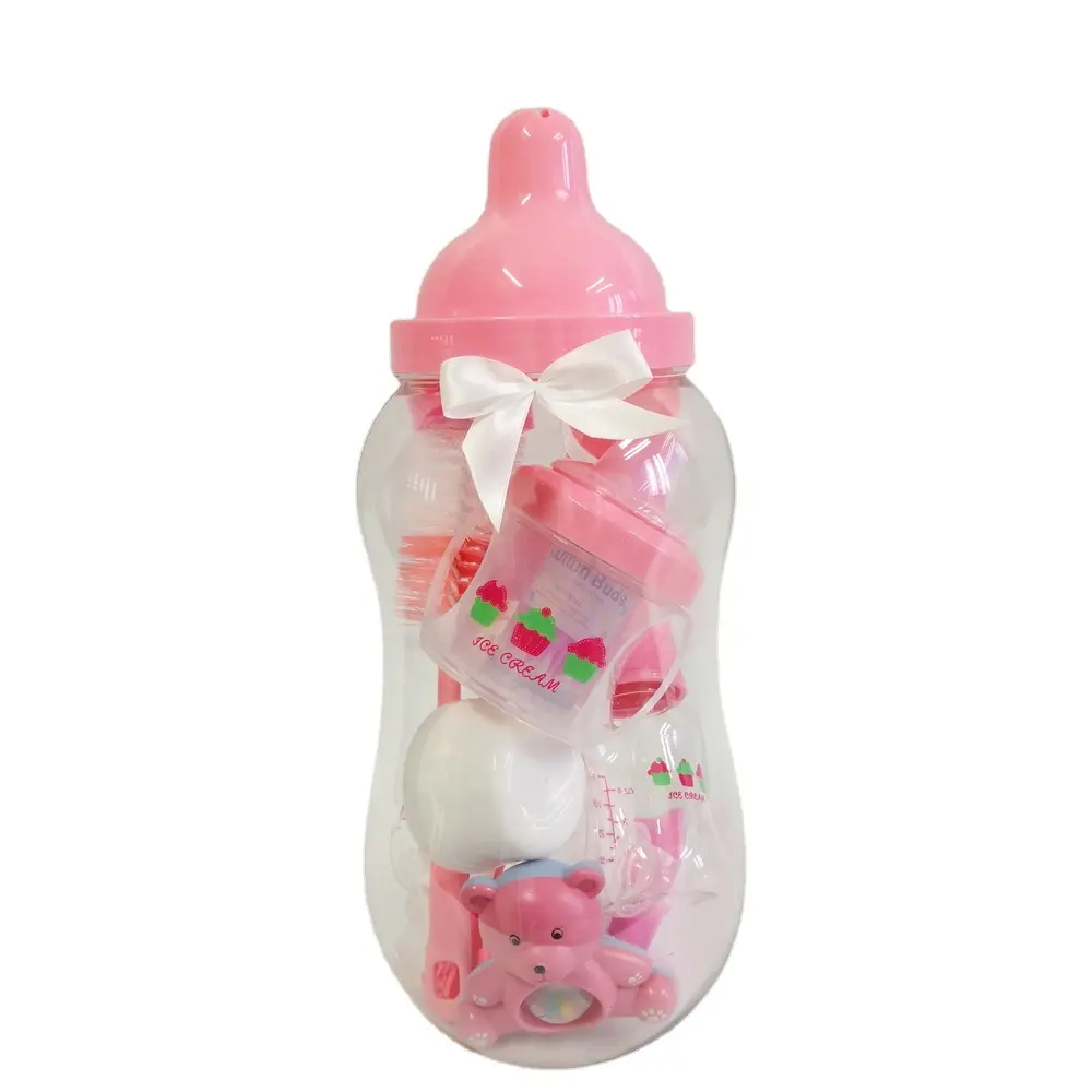 Africa Hot Selling PC Material Bottle High Quality Baby Bank Feeding Bottles Gift Set Big For Africa Market