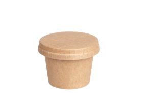 Gobelets en papier jetables écologiques pour sauce kraft biodégradables de 1oz/2oz/3oz petits gobelets pour la cuisine à domicile - Product Image 6