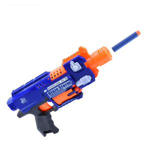 B/O Electric Soft Foam Dart Gun Alien Blaster Toy Gun con 20 freccette proiettili armi pistole ad aria compressa tiro caccia - Product Image 5