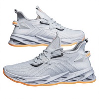 Chaussures de course et de marche respirantes à semelle souple grande taille 46 pour hommes – Tendance mode luxe automne, rehaussantes