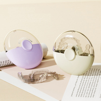 Boîte de rangement pour aligneurs dentaires en plastique avec logo personnalisé, étui pour blanchiment des dents, boîte orthodontique magnétique