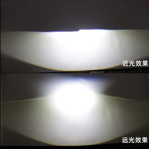 <b>Led</b> <b>Headlight</b> 1.8 2.0 Inch Dual Beam Lens 15000 Lm 6000K 12V 50W For Car Motorcycle Retrofit Upgrade Universal Fit - Product Image 1