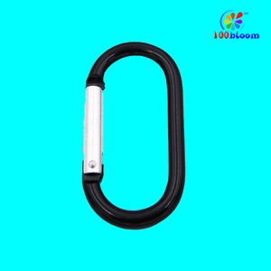 2.6 "alüminyum alaşımlı oval karabina çanta parçaları için açık hava spor aktiviteleri yürüyüş sırt çantasıyla seyahat anahtarlık günlük kullanım - Product Image 3