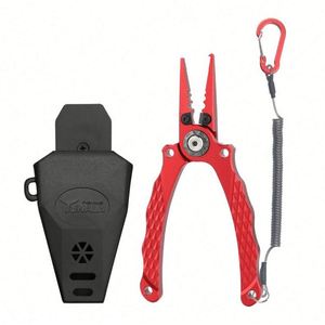 Pince de pêche multifonctionnelle Jason ultra-légère en alliage d'aluminium durable, étanche et intégrée pour la pêche en mer - Product Image 6