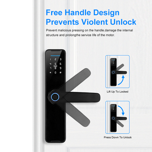 Tropernic vân tay thông minh khóa cửa mật khẩu Keyless căn hộ Phòng Khóa tuya App kỹ thuật số Ổ khóa cửa cho an ninh nhà - Product Image 3