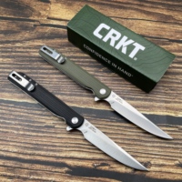 Couteau pliant 3810 G10, couteau de poche EDC pour le camping et la chasse