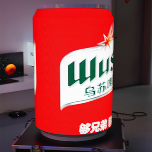 Tùy chỉnh hình dạng <span class=keywords><strong>LED</strong></span> hiển thị lon thiết kế với linh hoạt <span class=keywords><strong>LED</strong></span> Panels đặc biệt <span class=keywords><strong>LED</strong></span> màn hình hiển thị - Product Image 4