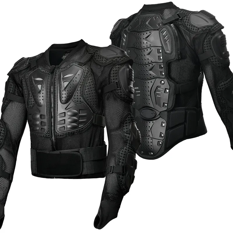HBG 1618 Off-road Motorcycle Clothes Men Anti-fall Riding Armor Racing Suit Motorbike Jacket