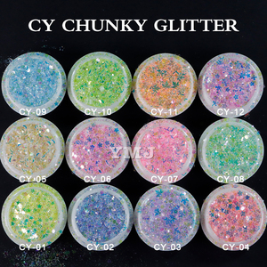 Bán buôn đặc biệt hình óng ánh Chunky long lanh trộn số lượng lớn 1kg cho nhựa thủ công mỹ nghệ móng tay trang trí Slime QuickSand Craft DIY - Product Image 2