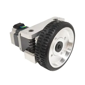 TZBOT 24v 300w BLDC Gummi rad mit einem Antrieb für Agv-Roboter