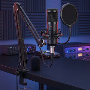 Professional BM800BT Condenser Microphone Bundle Kit Cardioid Metal Construction 3.5mm Connector Noise Cancelling Adjustable - Product Image 3