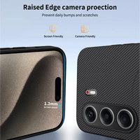 Étui de téléphone magnétique en fibre de carbone de luxe pour Infinix Itel S26 Ultra Hot 70, coque de téléphone pour Tecno Camon 50 Spark 50