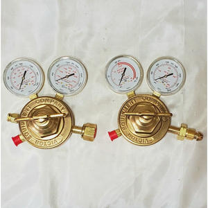 Regulador de Presión de Soldadura de Latón Victor SR450E-992 con Manómetro para Oxígeno y Acetileno, para Gas Helio CO2, Rosca CGA992 - Product Image 3