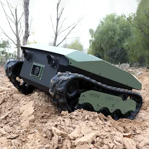 All Terrain Robot Landbouwmachines Van Rubber Spoor Chassis Onderstel Rupsbanden Blikken-13