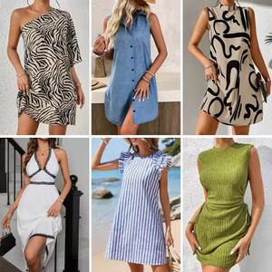 Factory Wholesale Women's One Size Summer Apparel Translucent Floral Solid Polyester <strong>Clothes</strong> for Autumn Budget-Friendly - Product Image 5