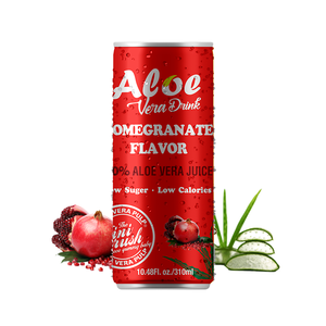 Bebida OEM de 250 ml Baja en Carbohidratos, Recién Exprimida, con <span class=keywords><strong>Aloe</strong></span> Vera y Pulpa, Sabor a Granada - Product Image 1