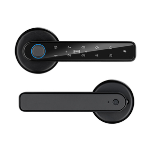 High Security Smart <strong>Knob</strong> Lock TTLock for Wood <strong>Doors</strong> Aluminium Alloy Cloud Data Storage WiFi for 50 Users Type-C App Smartphone - Product Image 1
