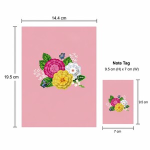 3D Pop Up Flower Greeting Card <b>Paper</b> Cut Floral Gift Card for Teacher's Day - Product Image 4