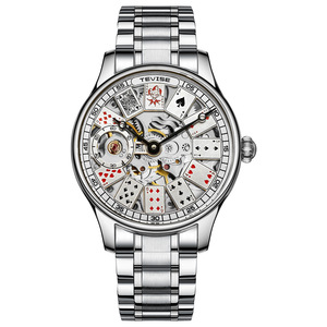 Montre mécanique automatique de créateur, cadran large ajouré, style décontracté et tendance, vente en gros d'usine, nouvelle montre pour hommes d'affaires 2026 - Product Image 4