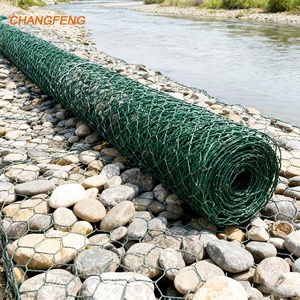 Mạ kẽm dây sắt hợp kim tráng gabion giỏ tường hàng rào lồng gabion hộp giữ lại tường nhựa gà - Product Image 2
