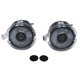Projecteur LED ADT bleu vert rouge en verre avec logo OEM, éclairage latéral de voiture, lumière de courtoisie personnalisée pour rétroviseur de voiture - Product Image 4