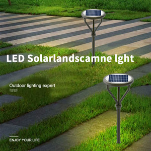 Bbbier ไฟสวน LED กลางแจ้งพลังงานแสงอาทิตย์กันน้ำ5W <span class=keywords><strong>10W</strong></span> ไฟถนนและเสาอลูมิเนียมโคมไฟสวนโพสต์ไฟสวน - Product Image 2