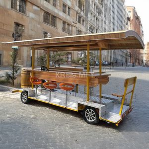 Carrito de Comida Móvil para Alquiler, Fiestas de Cumpleaños, Pubs, Ciclismo, Viajes, Bar Móvil, Cerveza, Helados - Product Image 6