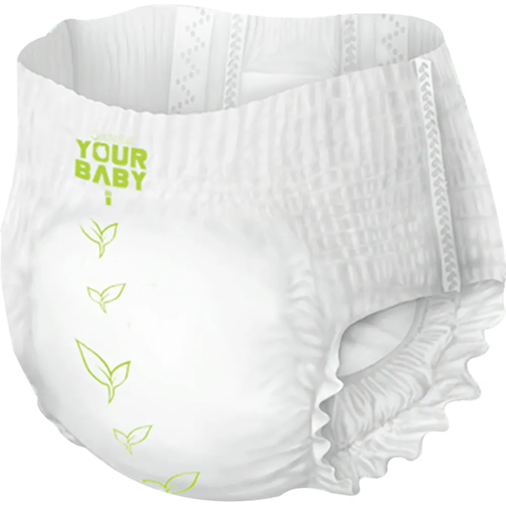 Baby walking pants Disposable Diaper 3d Leaking Guards Pants For high-end Tea polyphenols Learning Toddler pants