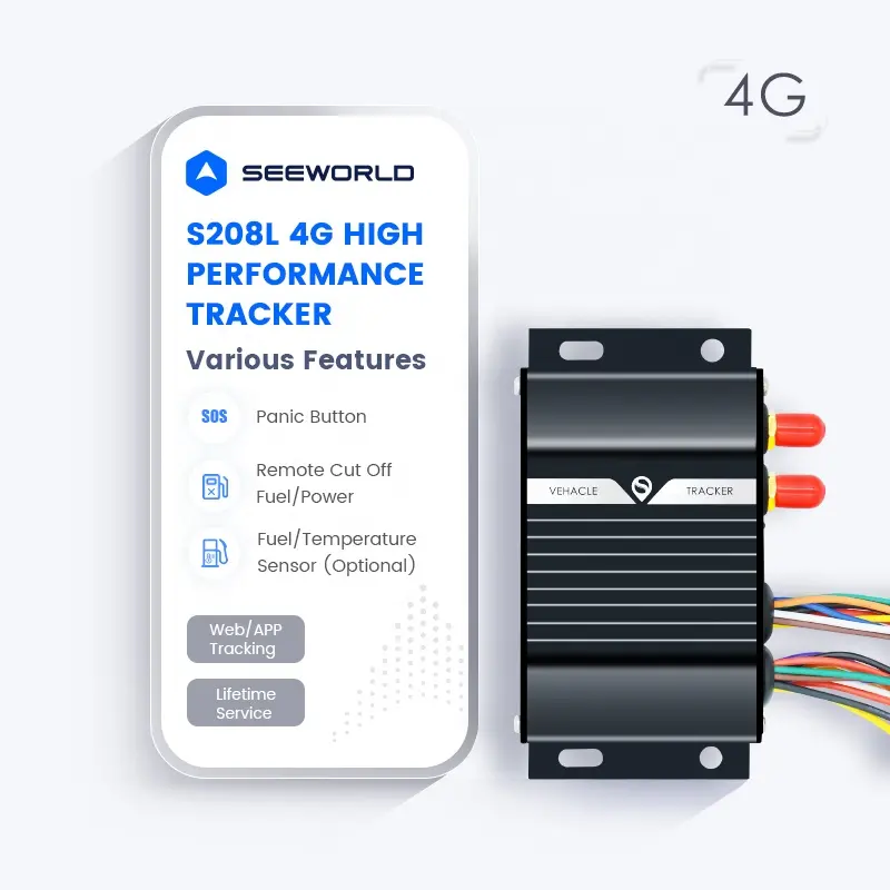 IoT GPS אוטומטי Tracker עם דלק חיישן עבור משאיות עם מקצועי מעקב פלטפורמה