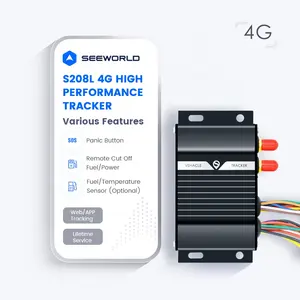 IoT GPS Auto Tracker With Fuel Sensor For Trucks With Professional Tracking Platform