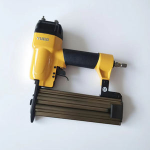 Pistolet à clous pneumatique automatique en aluminium pour le bricolage, idéal pour les tapisseries et le travail du bois - Product Image 4