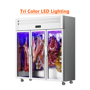 Ba cửa dọc thịt Tủ đông thịt bò Tủ lạnh cửa hàng thực phẩm Treo Máy làm lạnh cho thịt lợn - Product Image 4