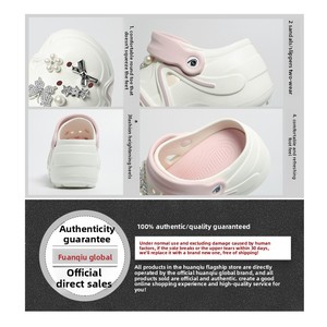 Zapatos <span class=keywords><strong>Crocs</strong></span> de Plataforma con Suela Gruesa para <span class=keywords><strong>Mujer</strong></span>, Novedad de Verano 2025, de EVA, para Playa, Punta Cerrada, Sin Interior - Product Image 4