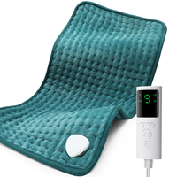 Coussin de massage chauffant électrique personnalisé avec logo, 12"x24", pour soulager les douleurs du dos, de la taille, de l'abdomen, du cou, des épaules, des jambes, pour tout le corps