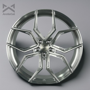 Roue forgée 6061 T6 de 18 à 24 pouces, polie, 22X10 24X12 20X10 <span class=keywords><strong>Ete</strong></span> 5x112 5x114.3 5x120 24X16, roue forgée pour AUDI R8 Tesla BMW - Product Image 2