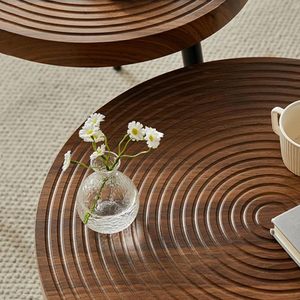 Nordic Elegant Luxury Style Corner Side <b>Table</b> High-<b>End</b> Combination for Living Room Simple Small-Lotus <b>Sofa</b> Coffee <b>Table</b> - Product Image 2