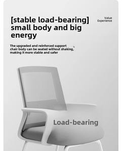 Usine directe confortable noir haut dossier maille <span class=keywords><strong>chaise</strong></span> de bureau ordinateur <span class=keywords><strong>chaise</strong></span> de jeu sans roues <span class=keywords><strong>prix</strong></span> bon marché - Product Image 6