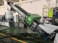 Ligne de granulation de films plastiques recyclés PP PE SJ120 GAP120, machine de recyclage de films plastiques
