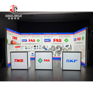 Jiongchang tùy chỉnh nhôm di động gian hàng Triển Lãm Đứng hình chữ nhật Pop Up truy cập quảng cáo thương mại cho thấy Bảng hiển thị - Product Image 5