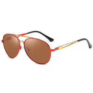 Винтажные брендовые солнцезащитные очки на заказ, мужские и женские модные поляризационные солнцезащитные очки