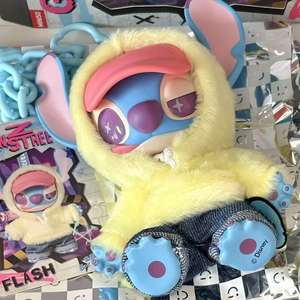 Venta al por mayor <span class=keywords><strong>Miniso</strong></span> Stitch GenZ Street Series Kawaii colgante muñeca juguete para regalo Original 100% algodón tela vinilo felpa figuras - Product Image 4