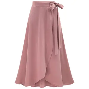 2024 फाल्दास लार्ज स्कर्ट लंबी लपेटी स्कर्ट सेक्सी डिनर पोशाक कपड़े सस्ते आकस्मिक वसा महिला करियर के कपड़े